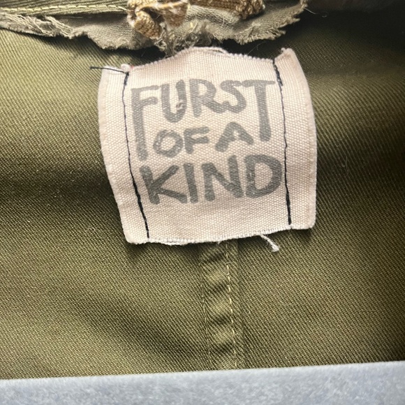 FURST OF A KIND sequin Peacock Army Jacket - Picture 2 of 5